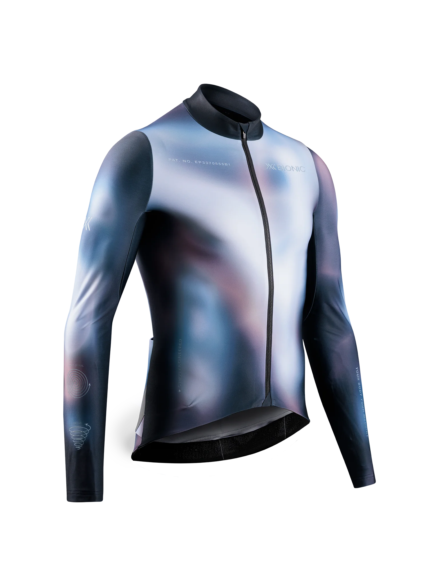 x-bionic-corefusion-ride-jersey-ls-herren-radtrikot-chrome-langarm image 1