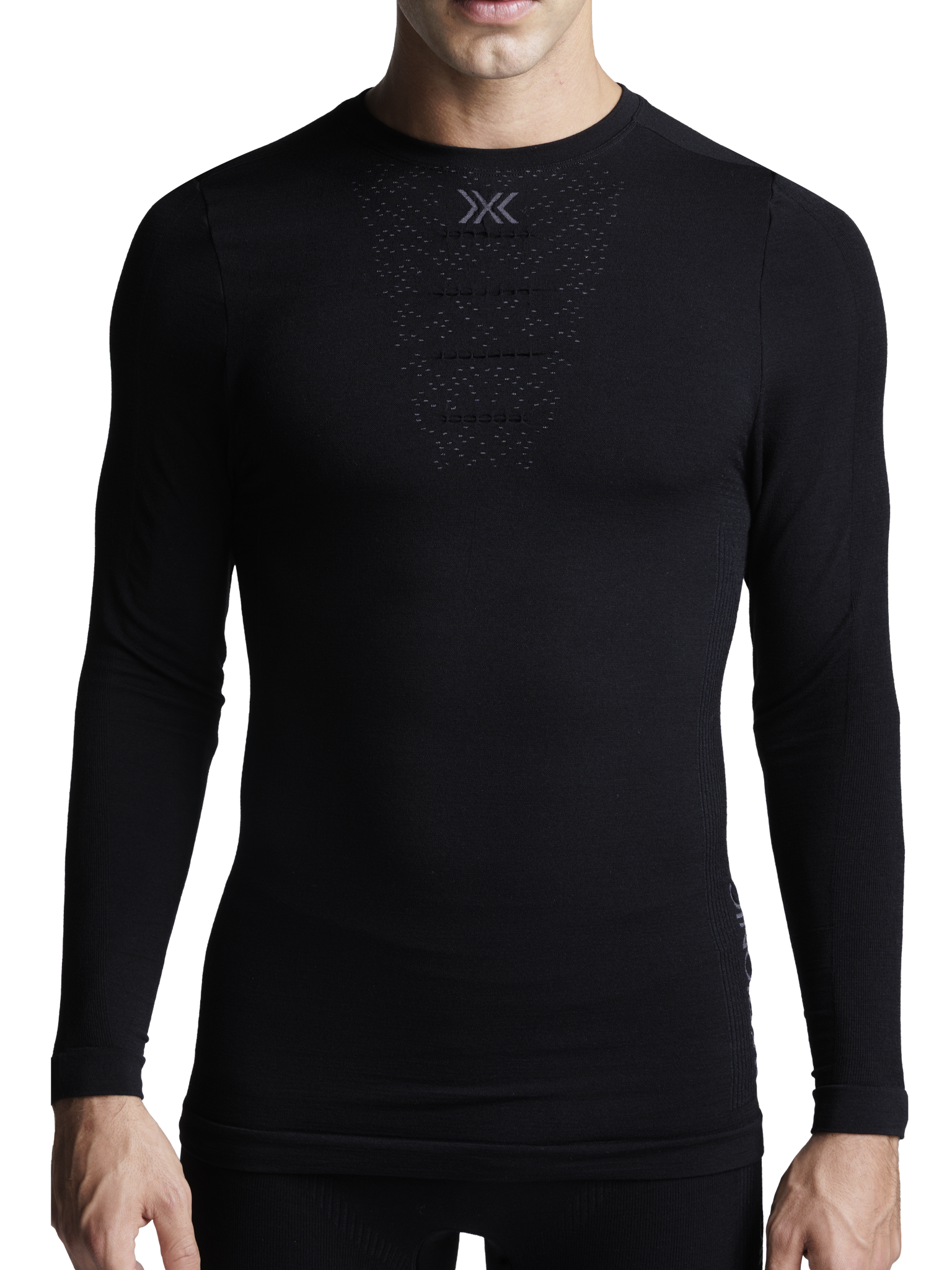x-bionic-mightywool-shirt-ls-men-merino-shirt-schwarz image 4