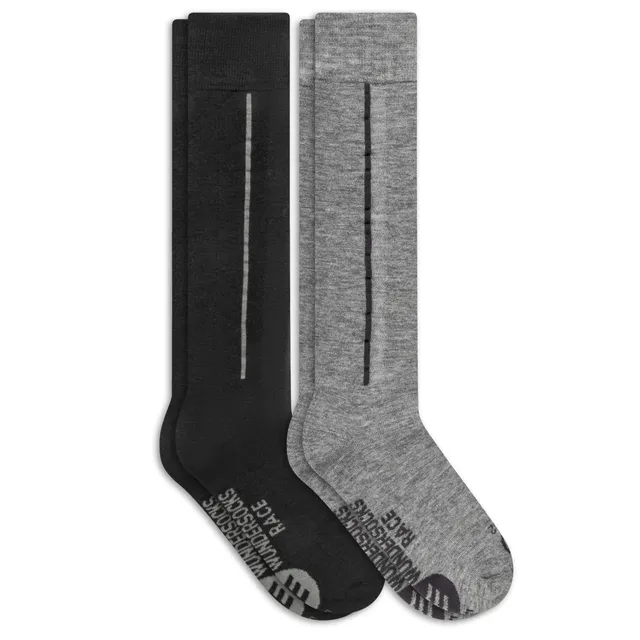 wundersocks-race-merino-skisocken-kniehoch-2er-pack image 1