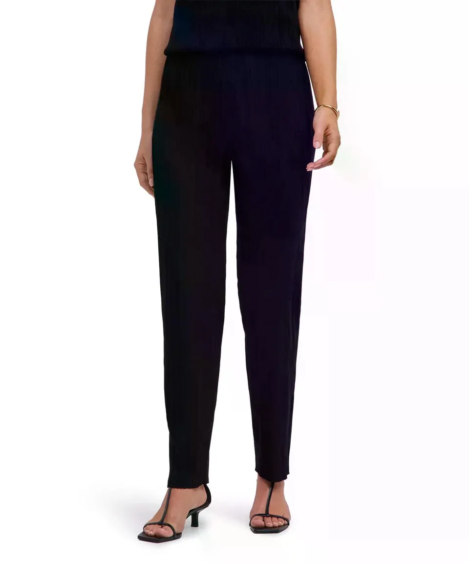 falke-cotton-touch-plissee-hose-schwarz-gr-xl-high-rise image 1