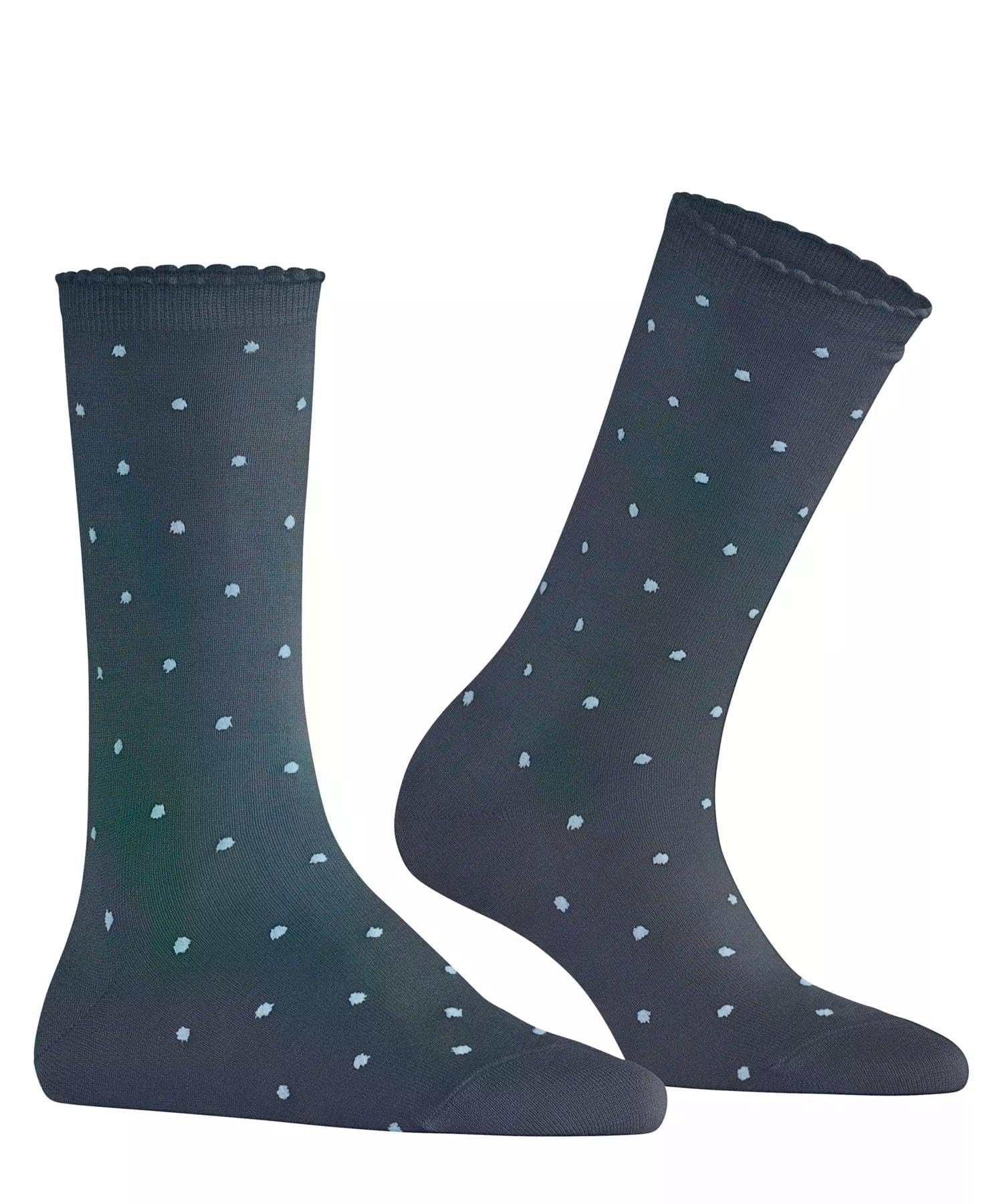 falke-dot-spike-dot-socken-jeans-mel-39-42-baumwolle image 4