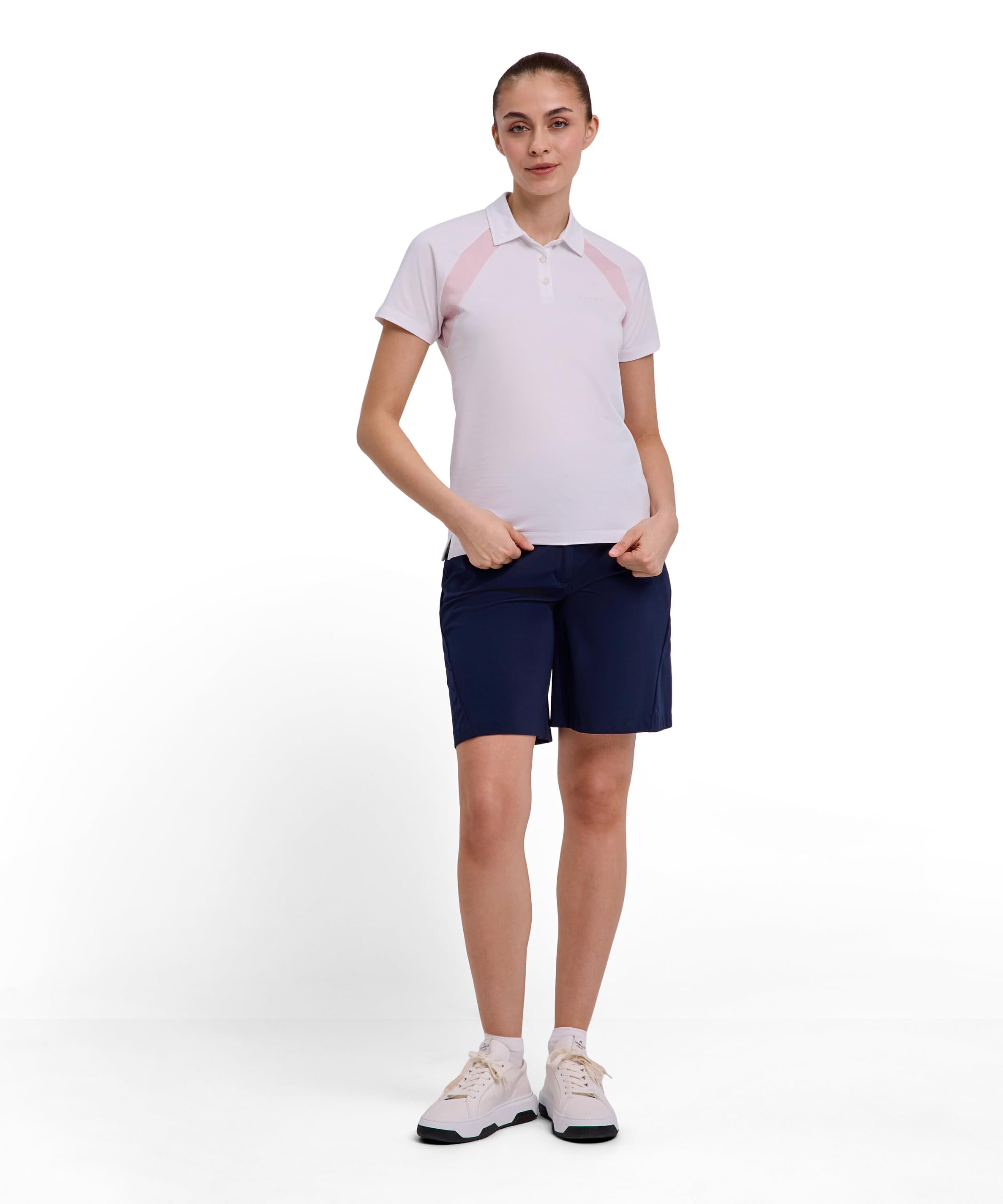 falke-golf-poloshirt-damen-wei-kurzarm-funktional-pique image 4