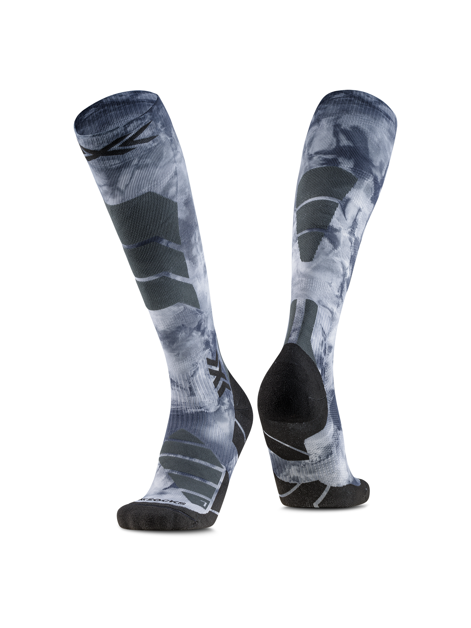 x-socks-ski-expert-wild-otc-skisocken-tiedye-x-black-marine image 5