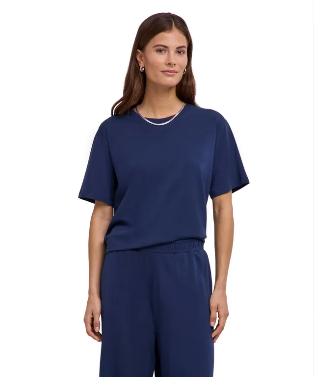 falke-cotton-touch-favorites-leisure-pullover-damen-blau-l image 1
