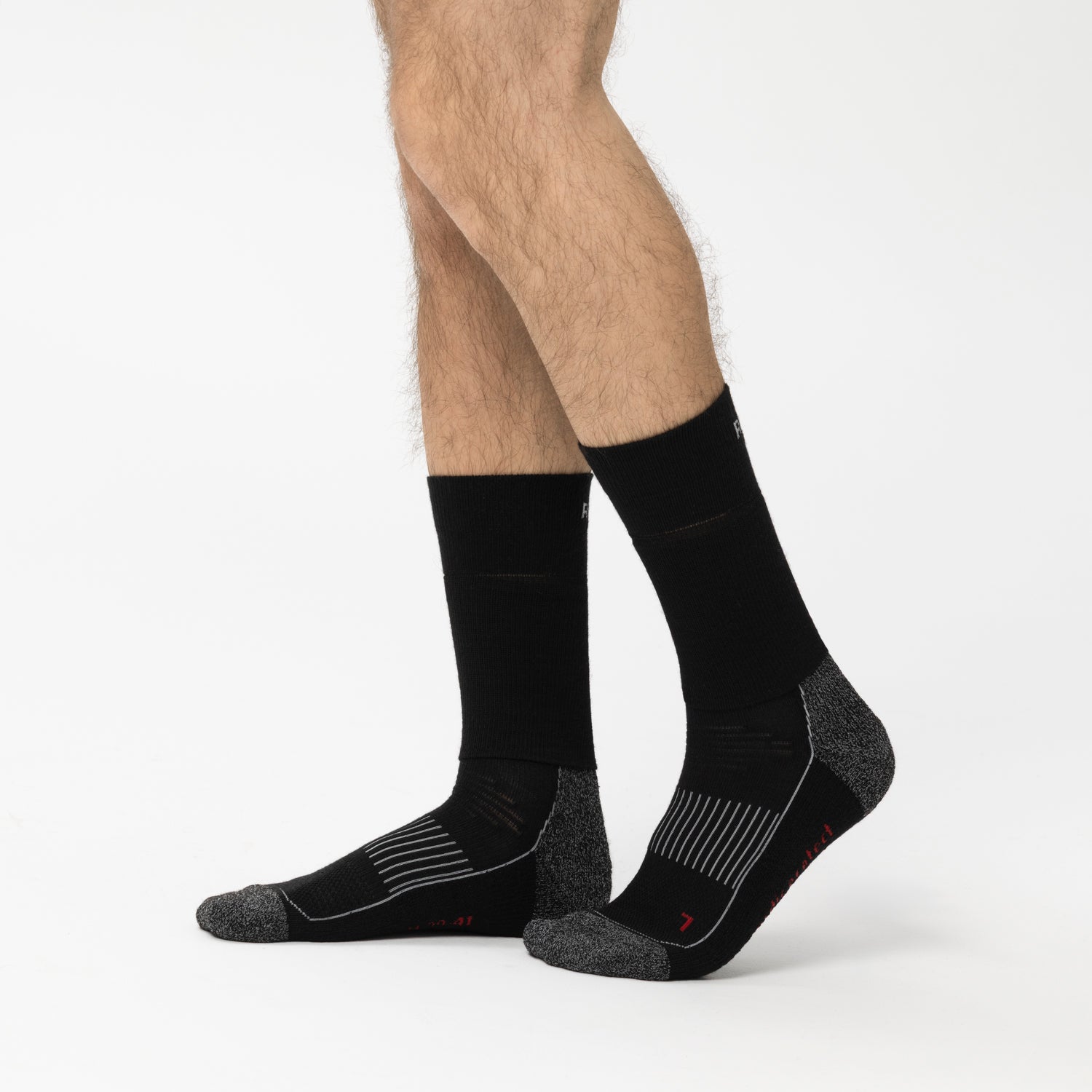 rohner-nordic-protect-l-r-skisocken-kompression-coolmax-schwarz image 4
