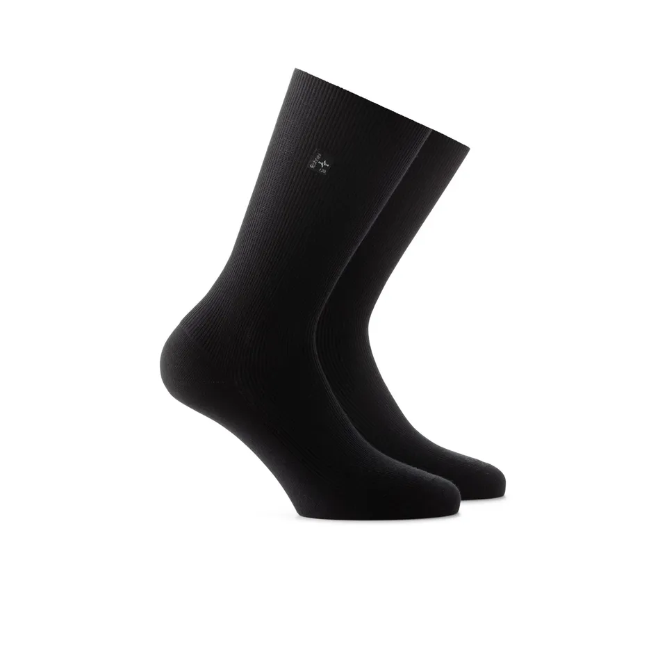 rohner-super-organic-cotton-socken-schwarz-43-44-bio image 1