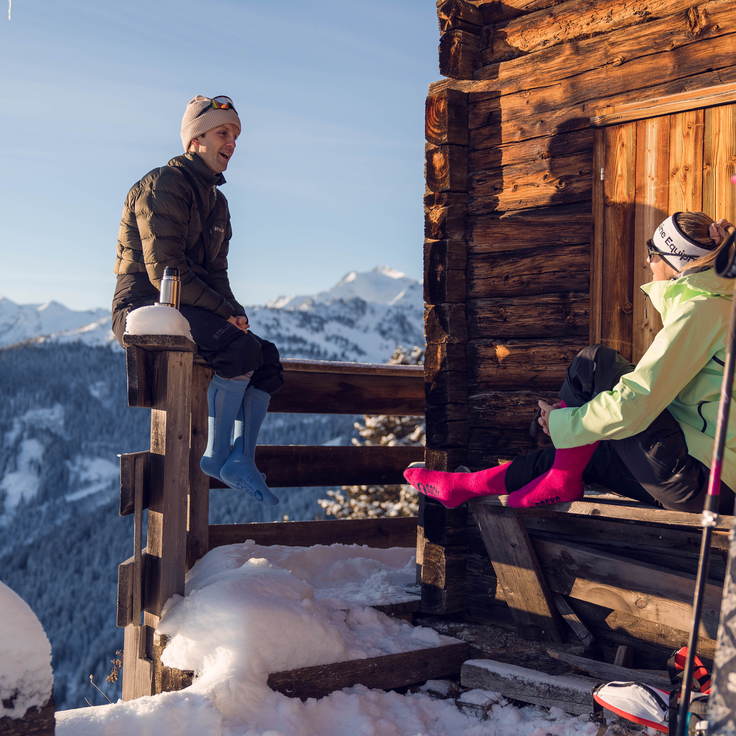 wundersocks-race-merino-skisocken-kniehoch-2er-pack image 3