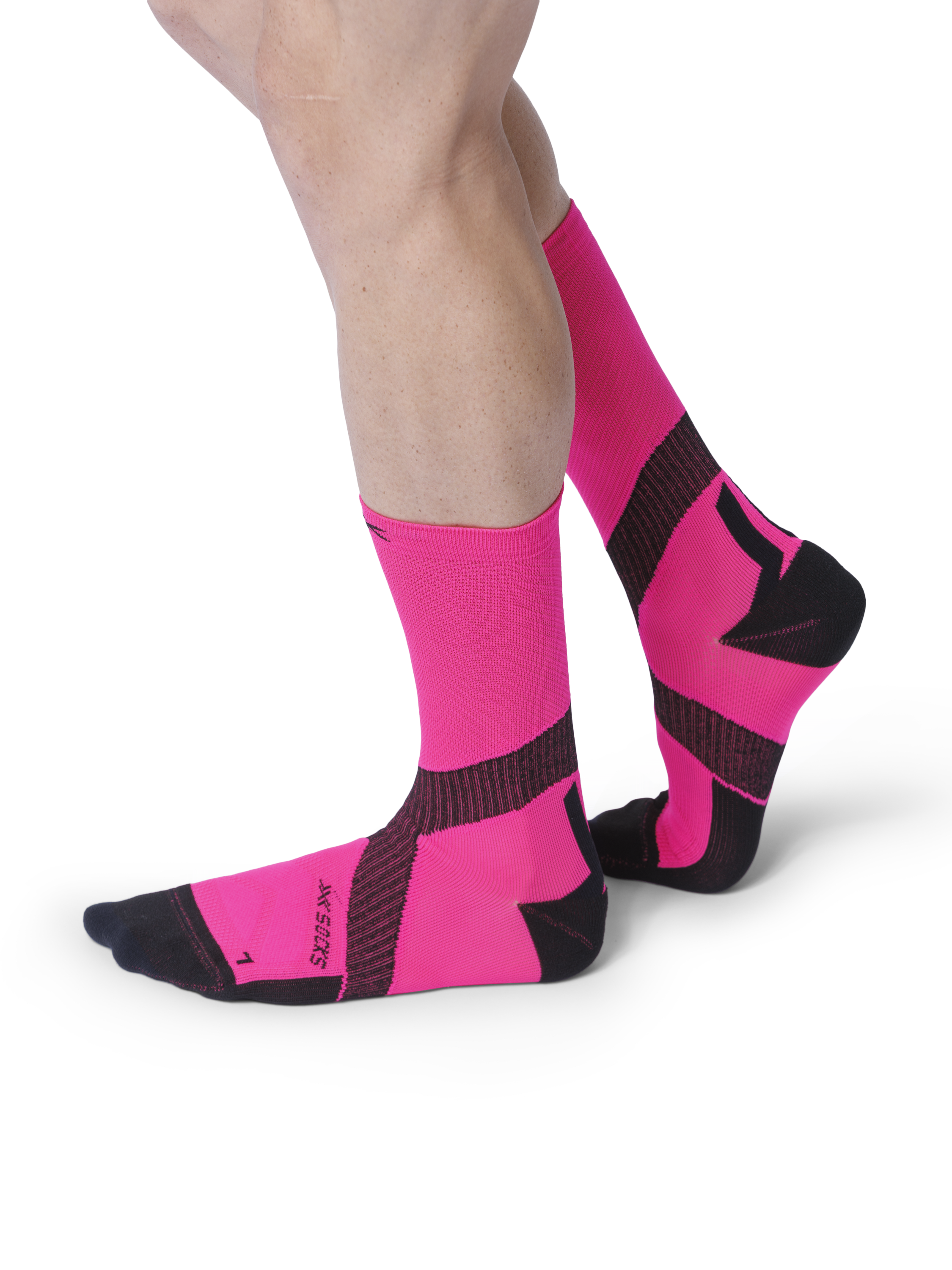 x-socks-bike-expert-crew-radsocken-black-charcoal-merino image 7