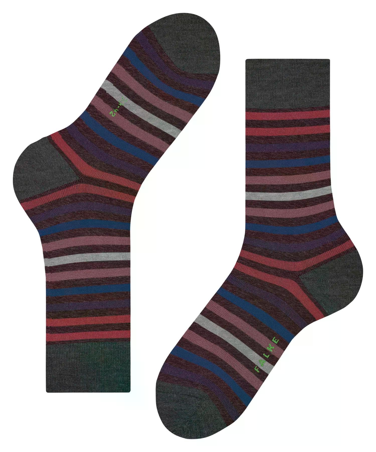 falke-tinted-stripe-socken-herren-baumwolle-ringel image 5