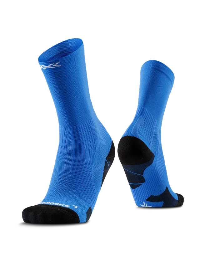 x-socks-run-perform-crew-laufsocken-electric-blue-42-44 image 1