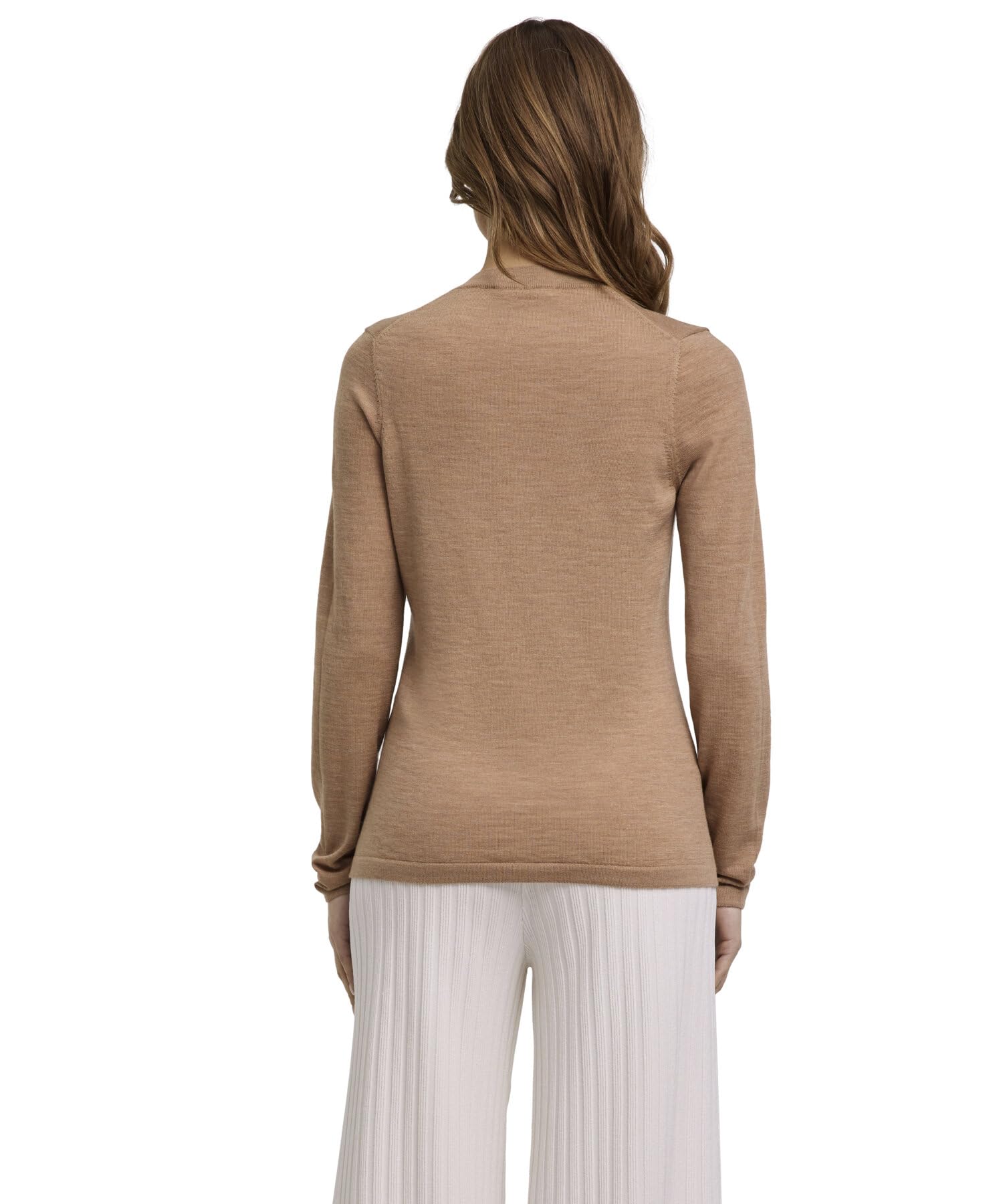 falke-cotton-touch-pullover-schwarz-merinowolle-v-ausschnitt image 2