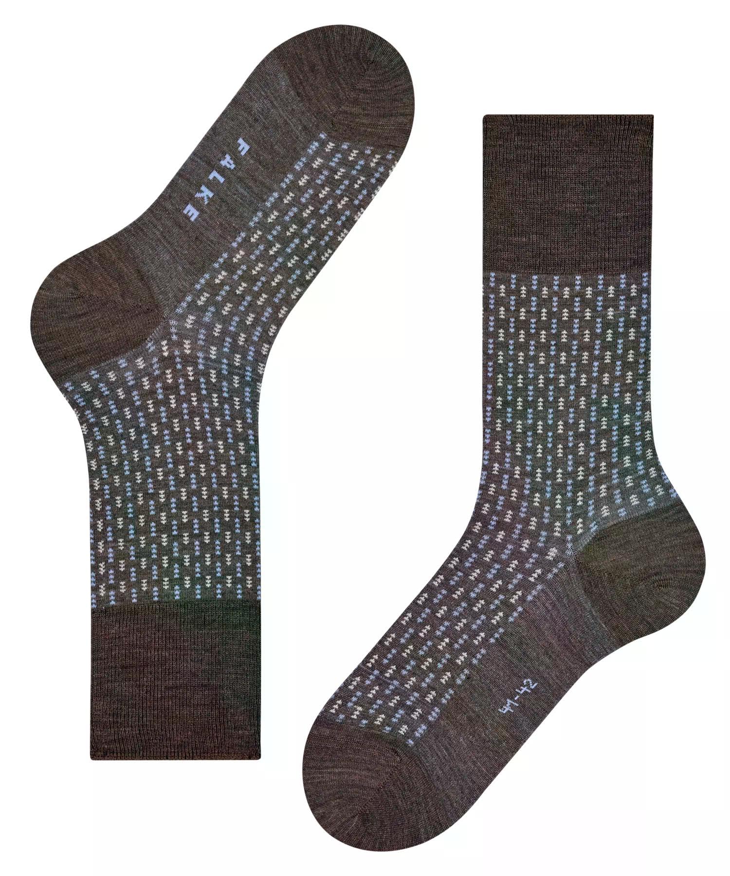 falke-airport-special-edition-socken-brown-mel-45-46-merino image 6