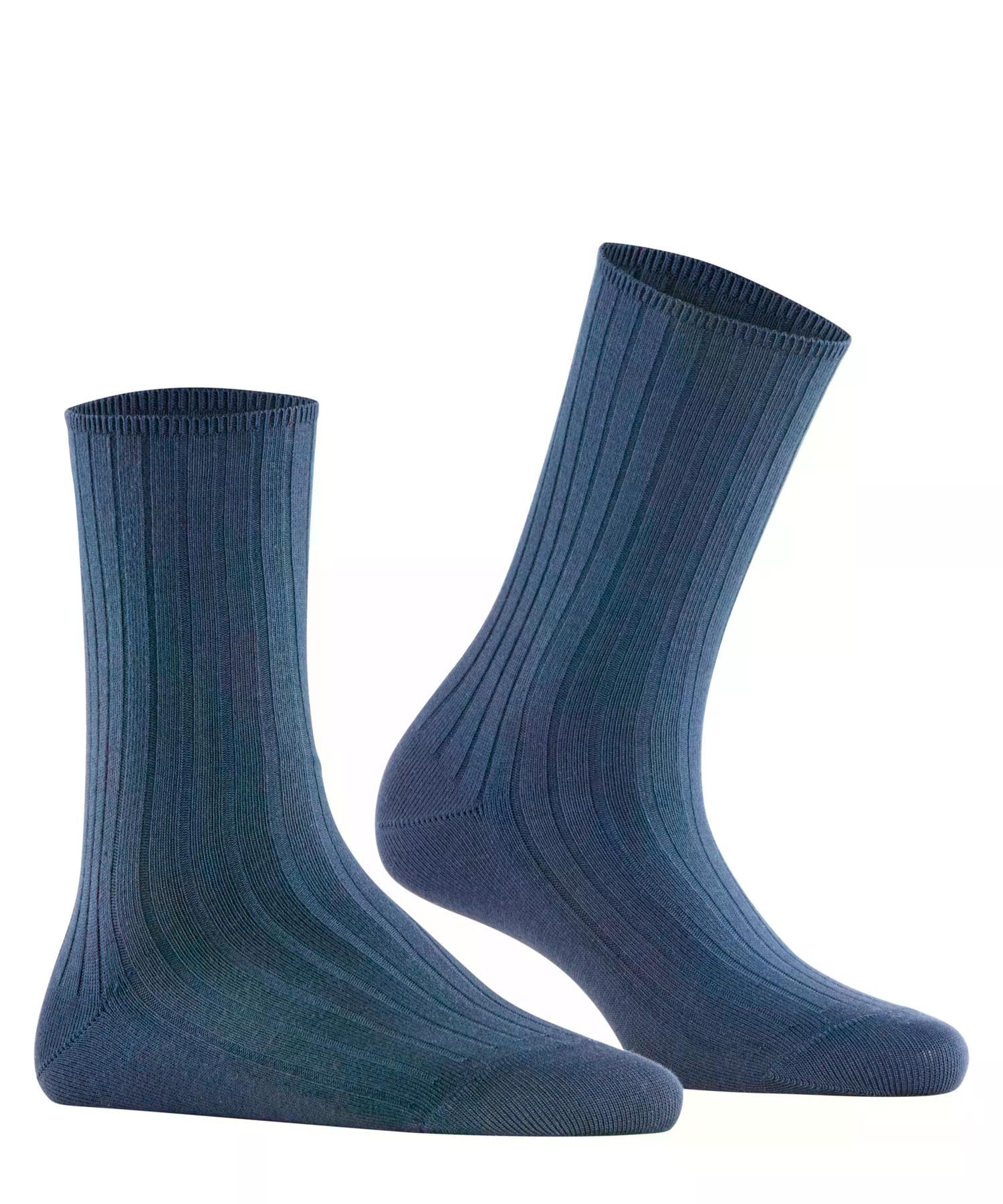 falke-cotton-touch-cotton-rib-socken-blau-39-42 image 3