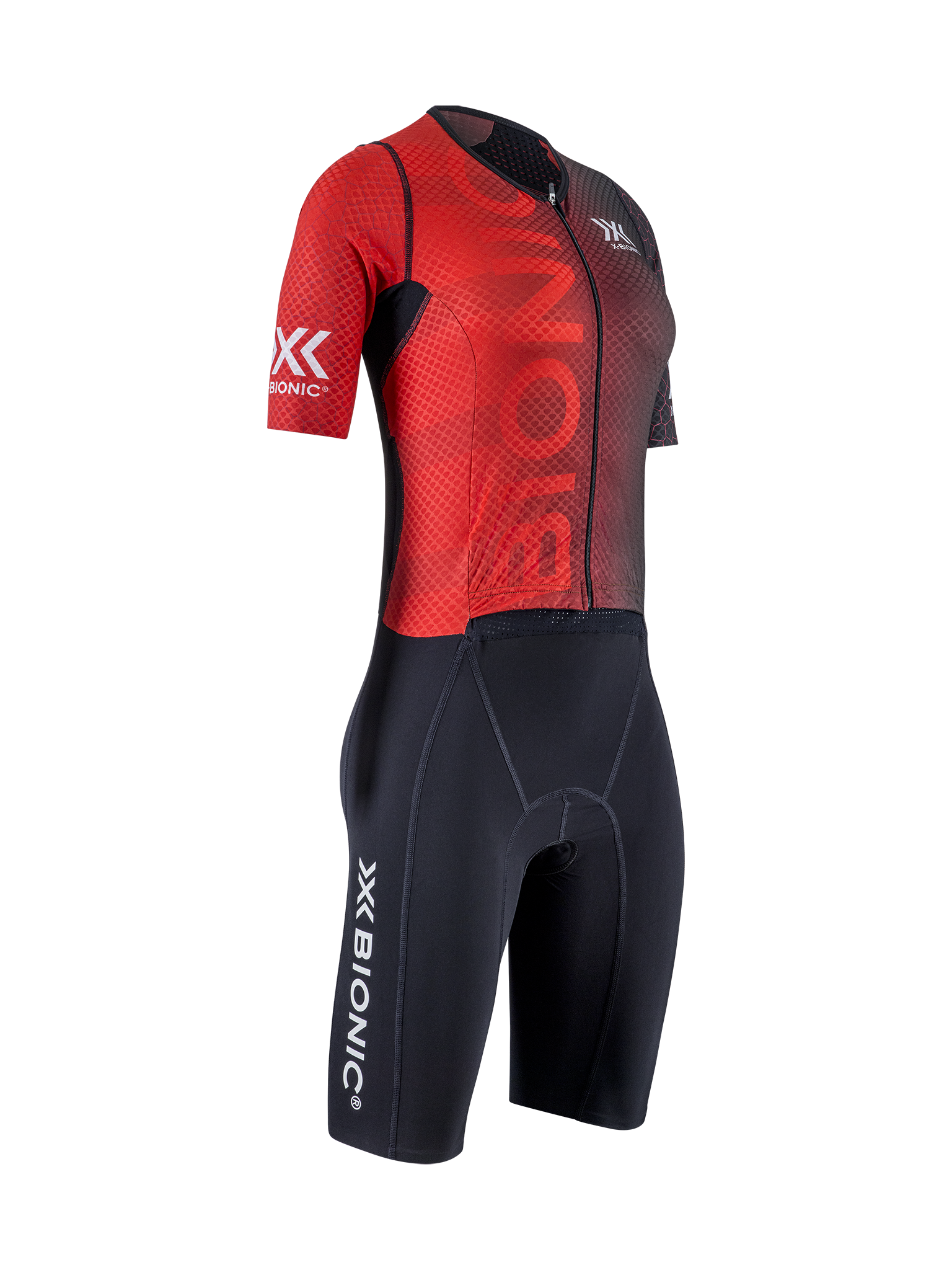 x-bionic-dragonfly-trisuit-5g-wmn-triathlonanzug-red-black-m image 1