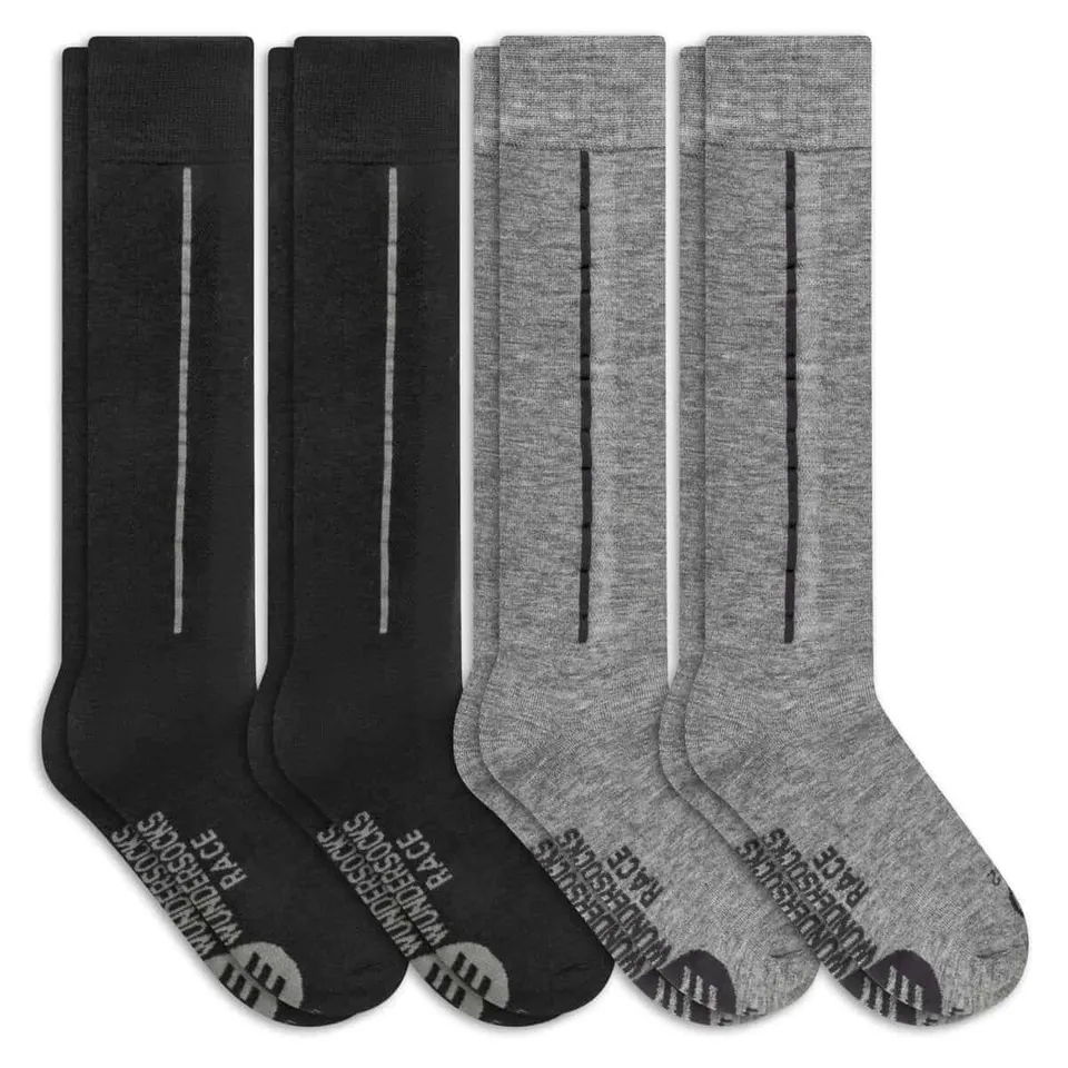 wundersocks-race-merino-skisocken-kniehoch-gepolstert-4-pack image 1