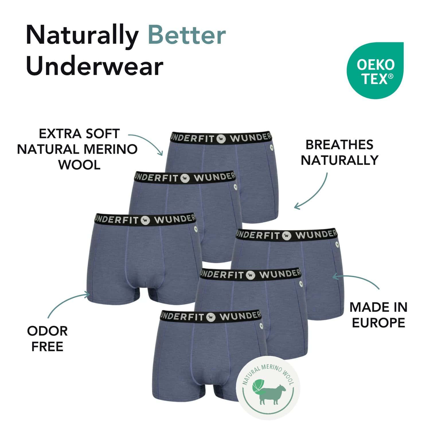 wundersocks-merino-clothing-noro-boxershorts-herren-6er-pack-merino image 2