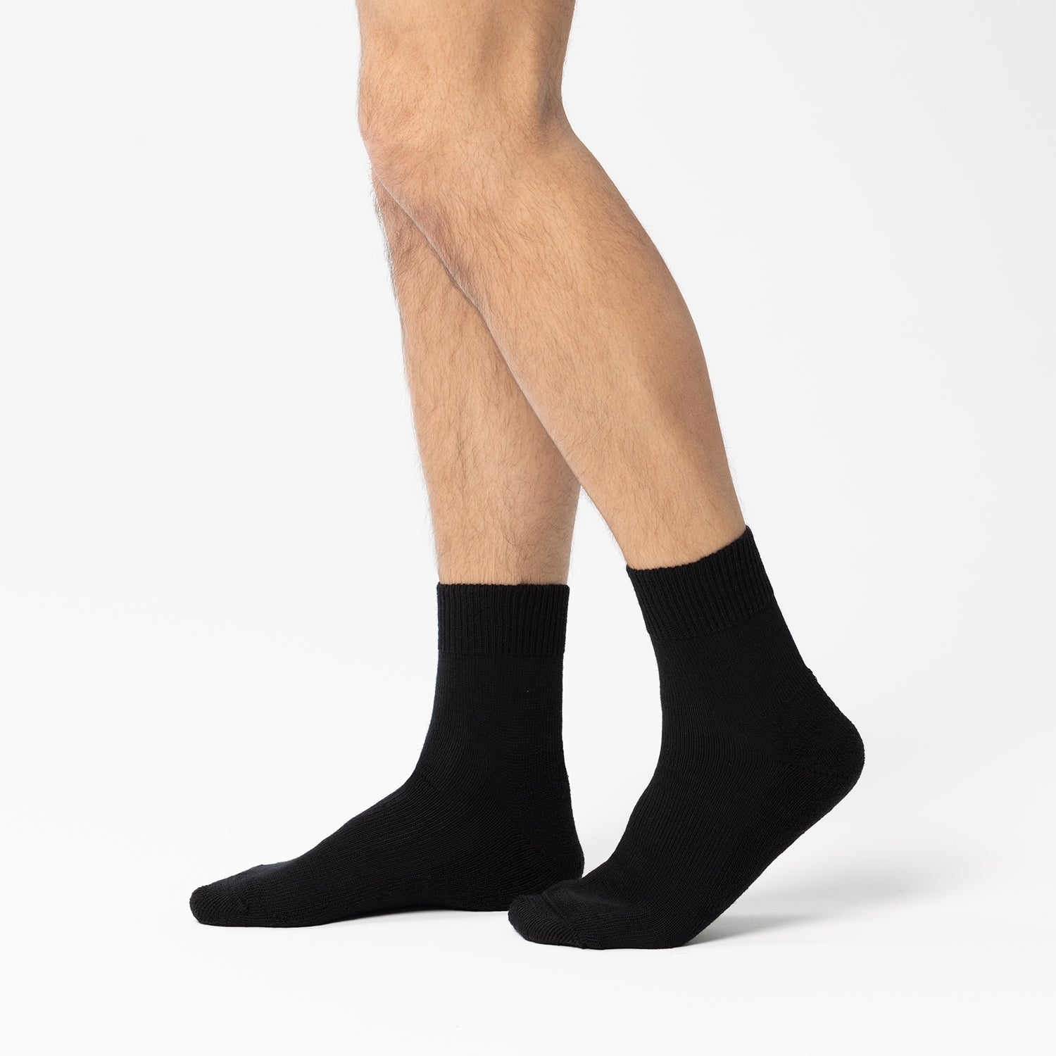rohner-working-light-quarter-arbeitssocken-schwarz-merino-42-44 image 4