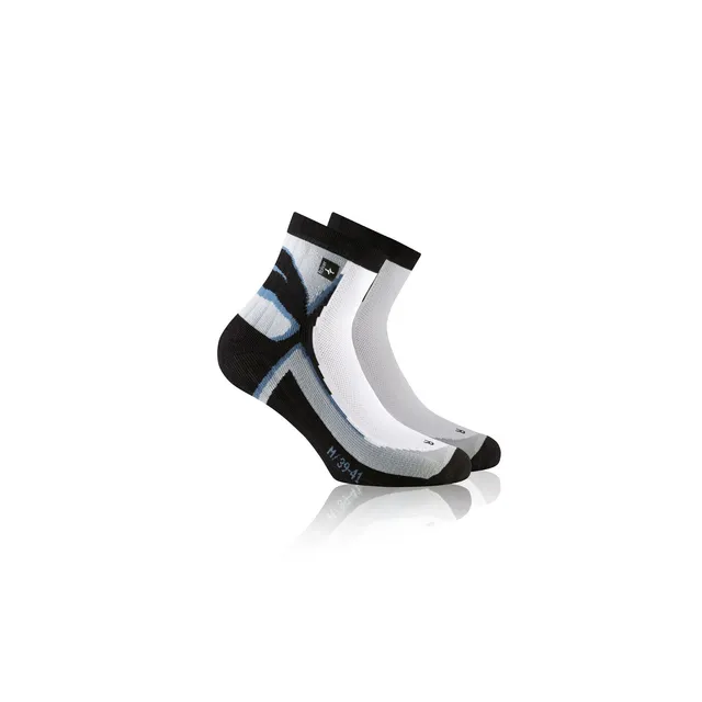 rohner-r-power-quarter-l-r-laufsocken-atlantic-39-41-atmungsaktiv image 1