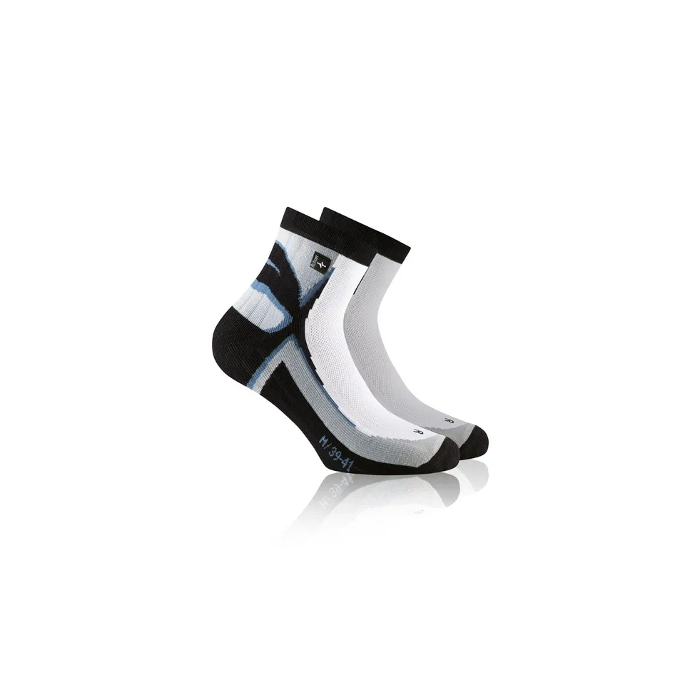 rohner-r-power-quarter-l-r-laufsocken-atlantic-39-41-atmungsaktiv image 1