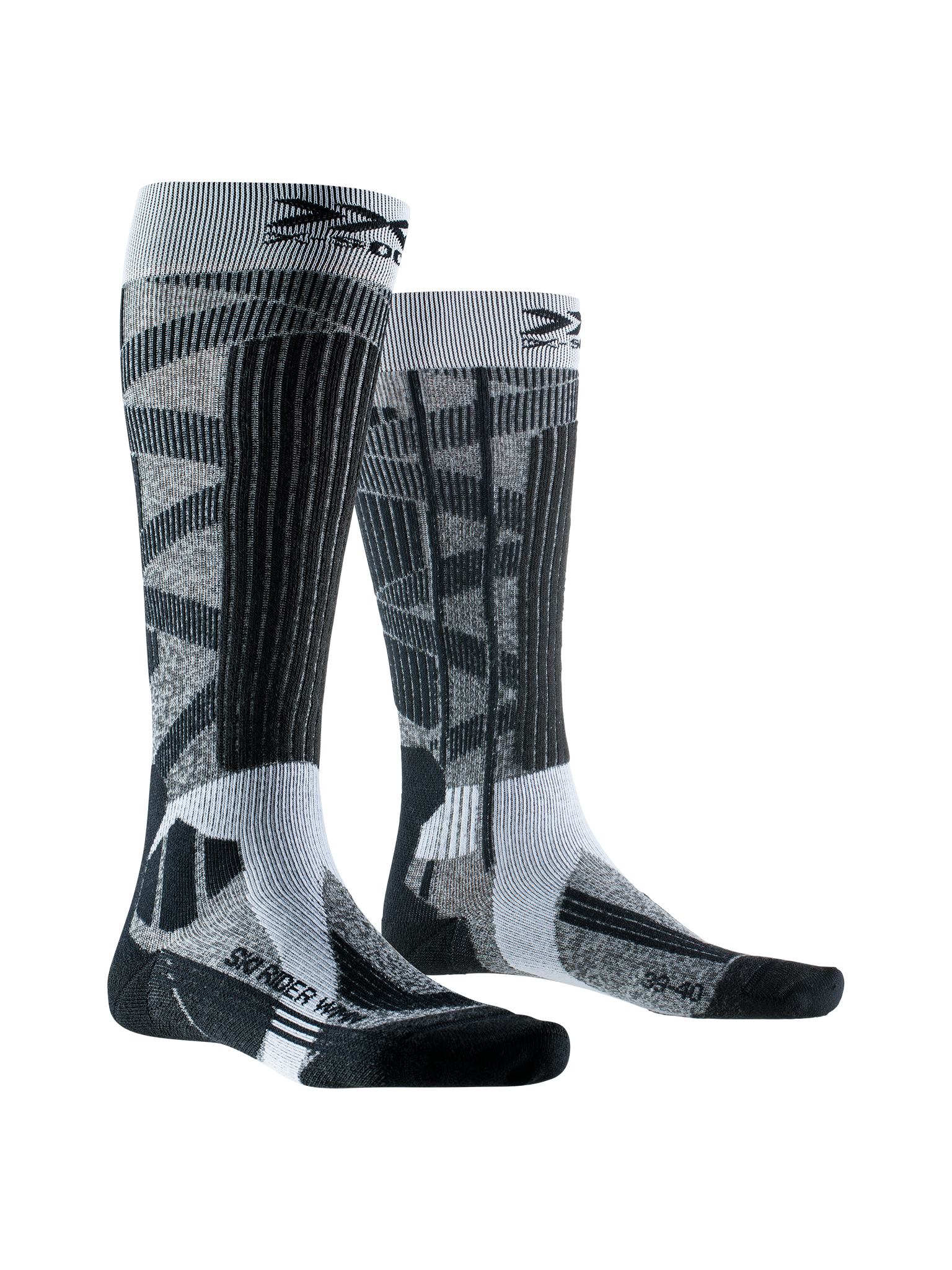 x-socks-ski-rider-4-0-wmn-skisocken-grey-damen image 1