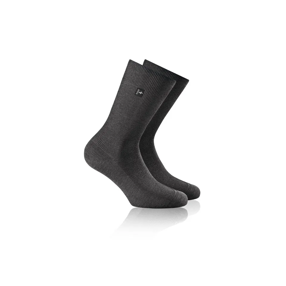 rohner-bergamo-herrensocken-baumwolle-schwarz-alltag-weich image 1