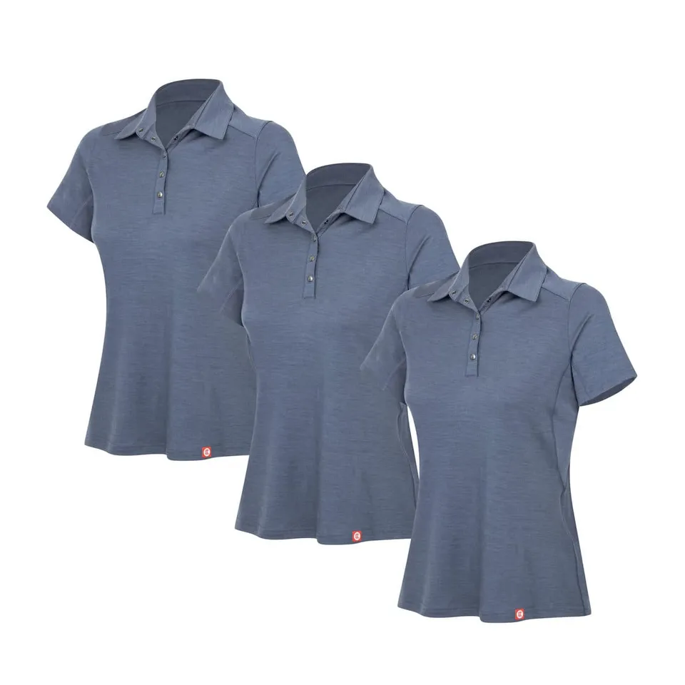 wundersocks-alisa-merino-polohemd-damen-3er-pack image 1