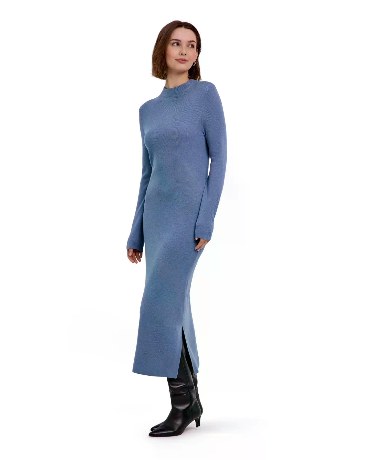 falke-favorites-ultrafine-kleid-damen-schwarz-merinowolle image 8