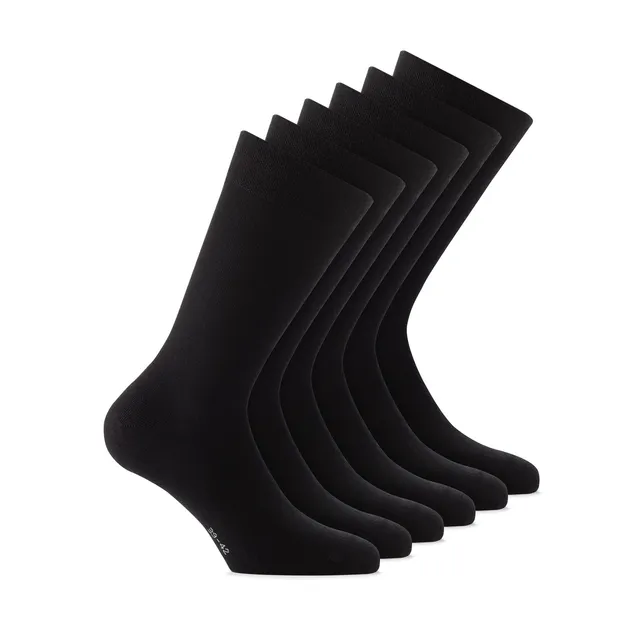 rohner-wool-cotton-wollsocken-15er-pack-warm-schwarz image 1