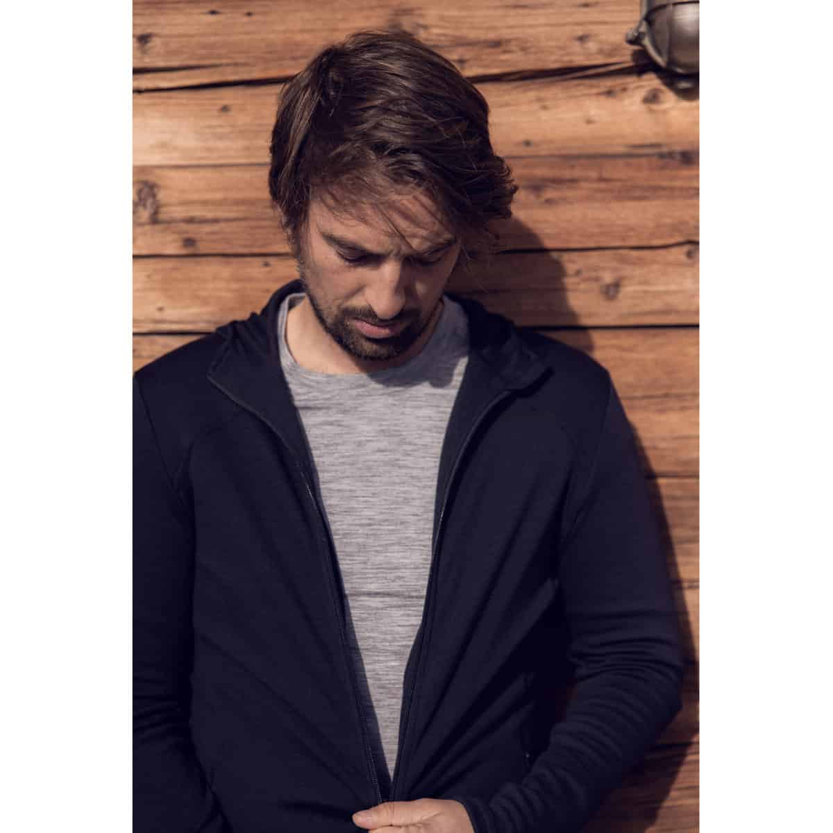 wundersocks-armin-merino-hoodie-herren-reissverschluss image 4
