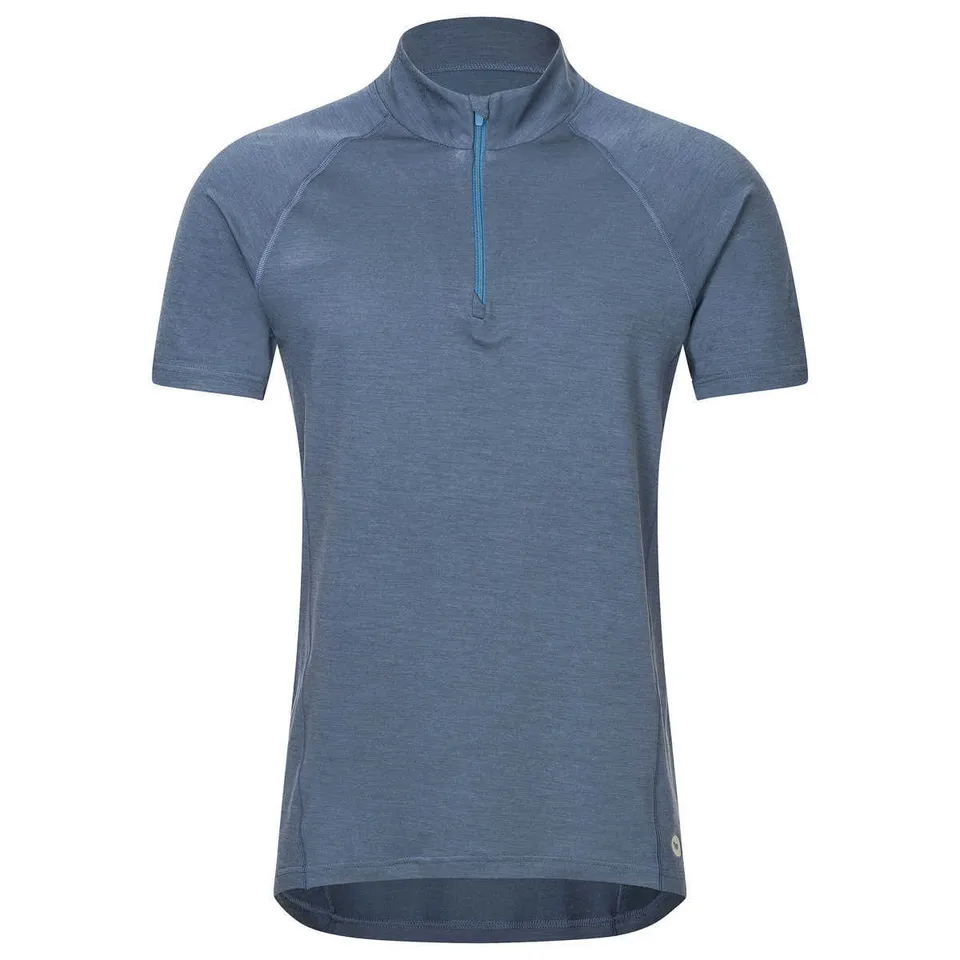 wundersocks-chris-herren-merino-zip-shirt-kurzarm image 1