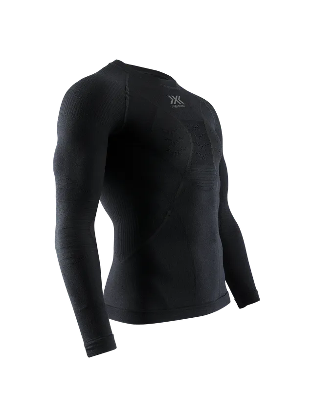 x-bionic-merino-shirt-langarm-herren-schwarz-l image 1