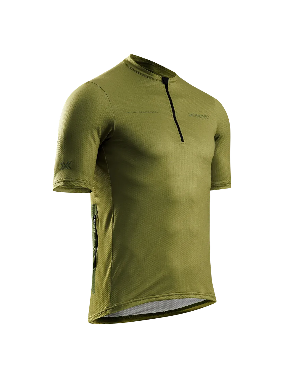 x-socks-corefusion-gravel-jersey-olive-green-m-polyester image 1