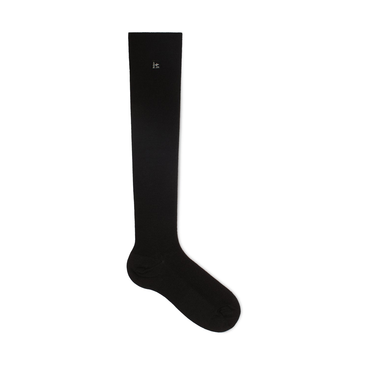 rohner-super-wo-long-kniestr-mpfe-merinowolle-schwarz image 3