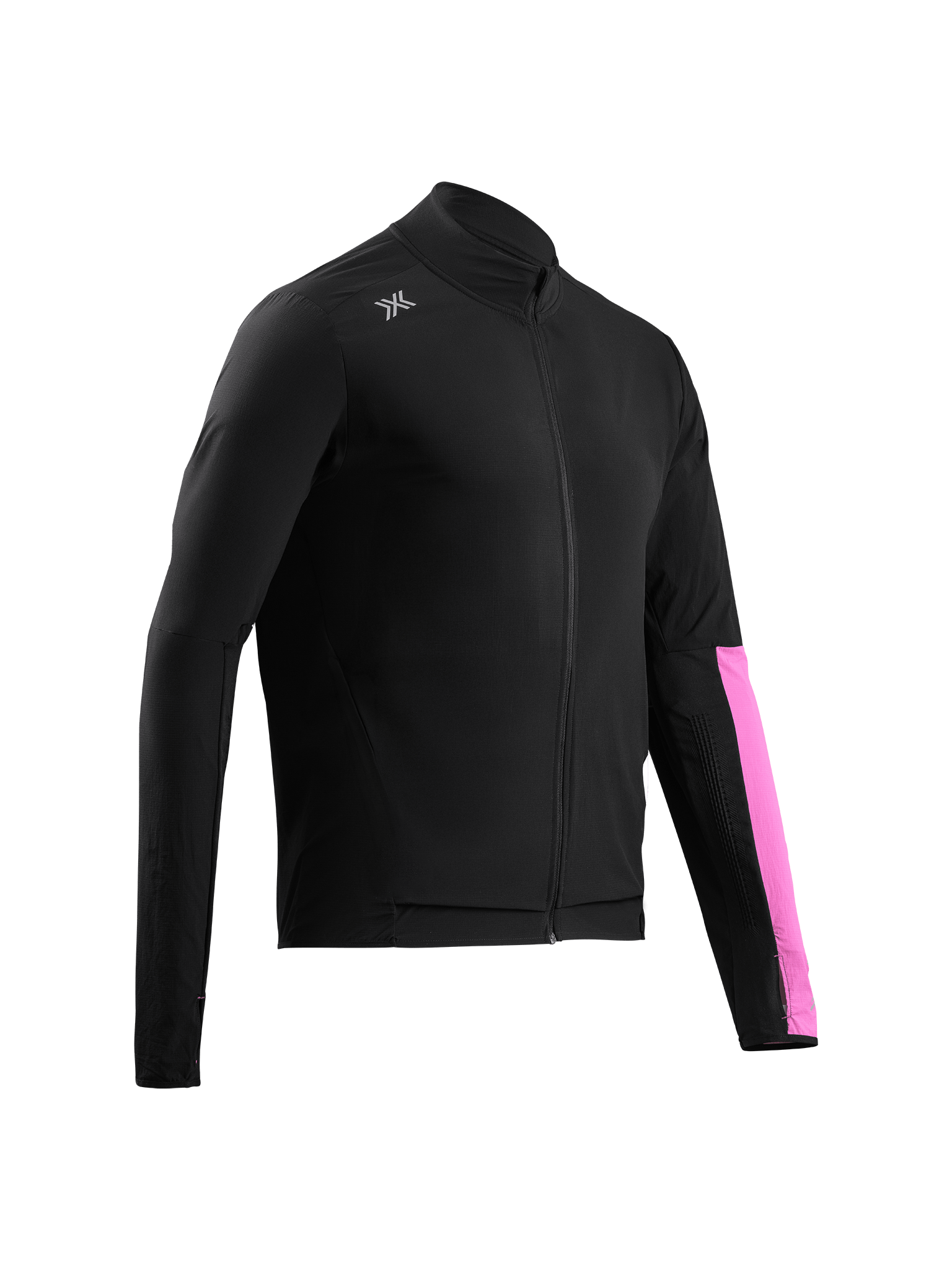 x-socks-corefusion-run-jacket-herren-laufjacke-schwarz-pink-m image 1