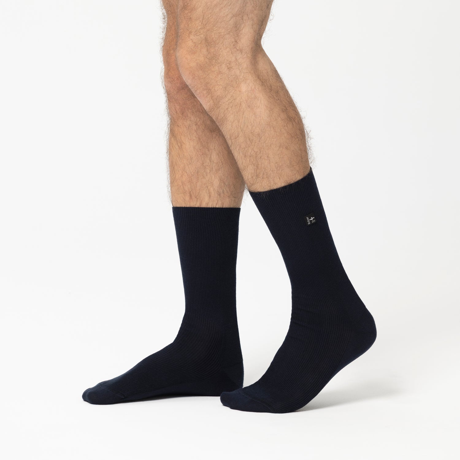 rohner-super-bw-baumwollsocken-herrensocken-schwarz-43-44 image 4