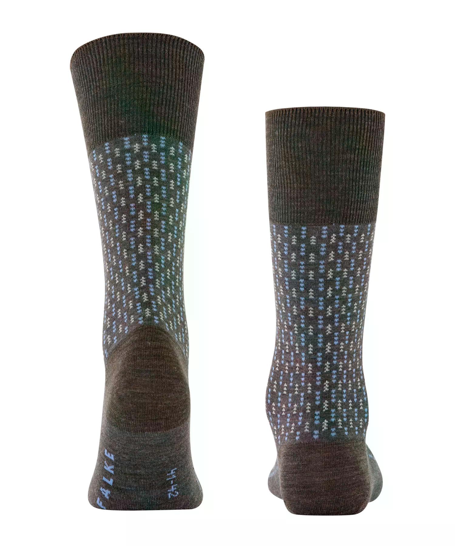 falke-airport-special-edition-socken-brown-mel-45-46-merino image 2