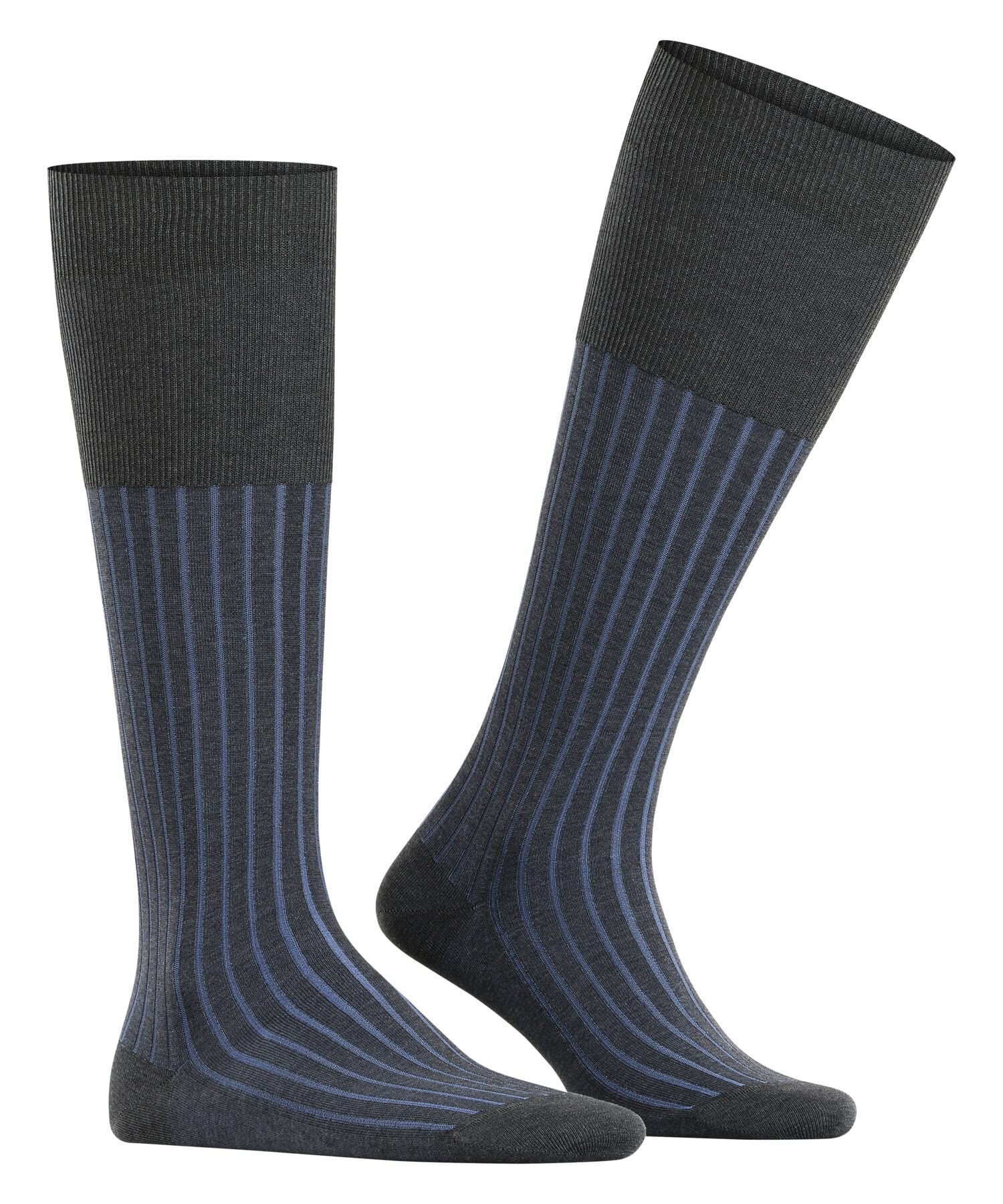 falke-shadow-herren-kniestr-mpfe-baumwolle-grau-43-44 image 3