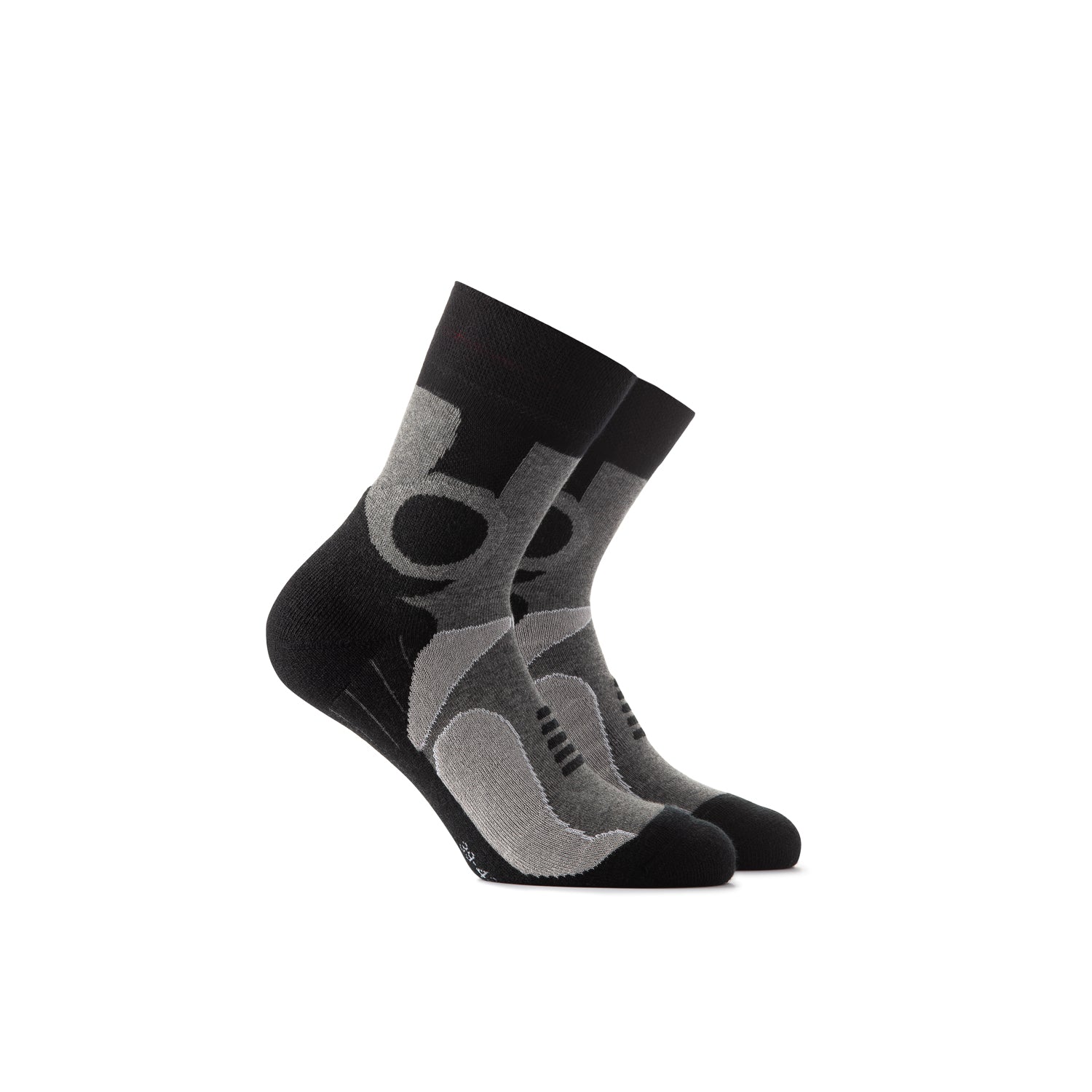 rohner-trekking-quarter-trekkingsocken-10er-pack-light-grey-merinowolle image 2