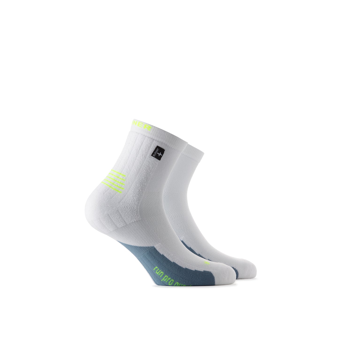 rohner-run-pro-quarter-laufsocken-schwarz-39-41-atmungsaktiv image 7