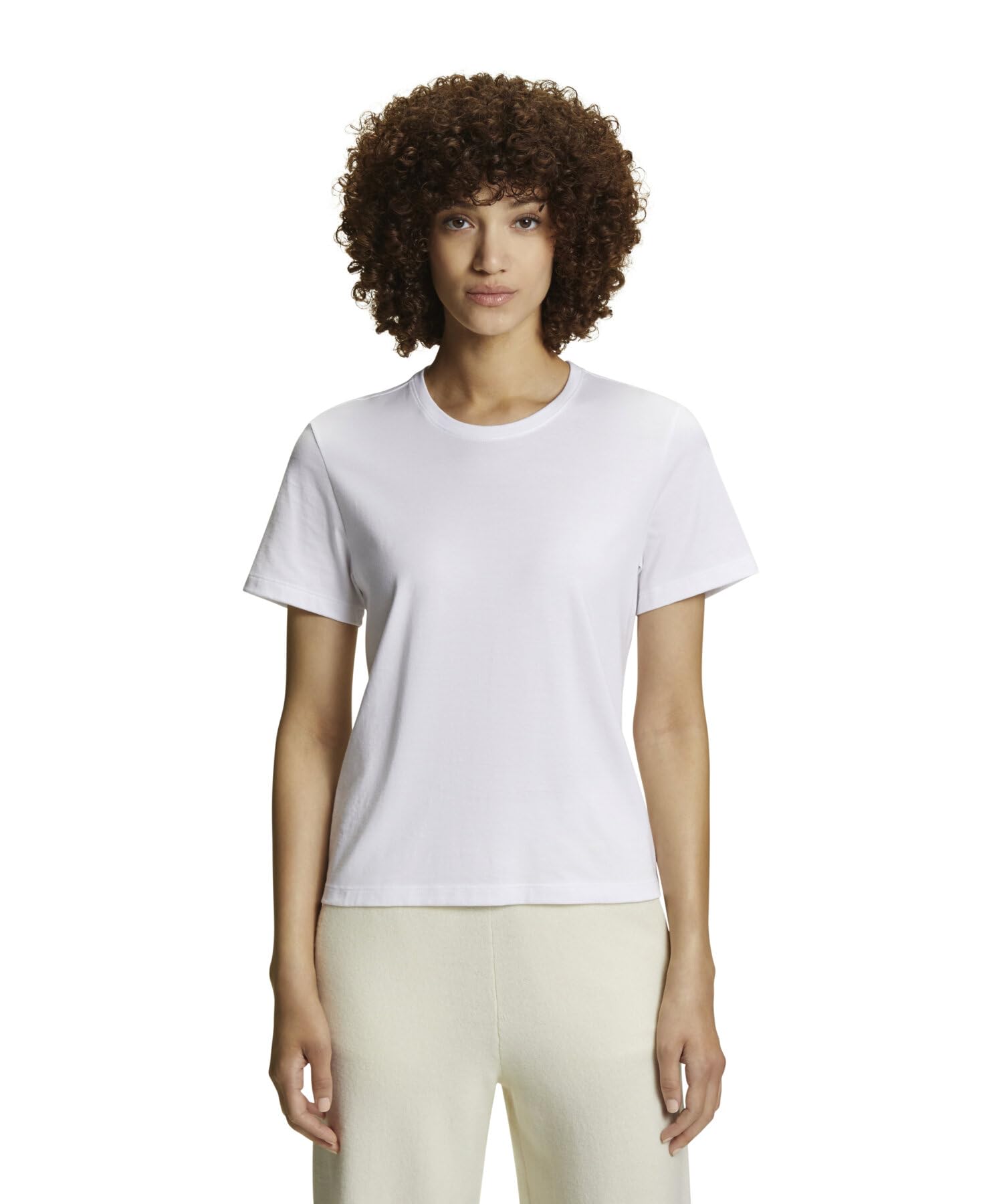 falke-cotton-touch-basic-modern-kurzarmshirt-damen-baumwolle image 1