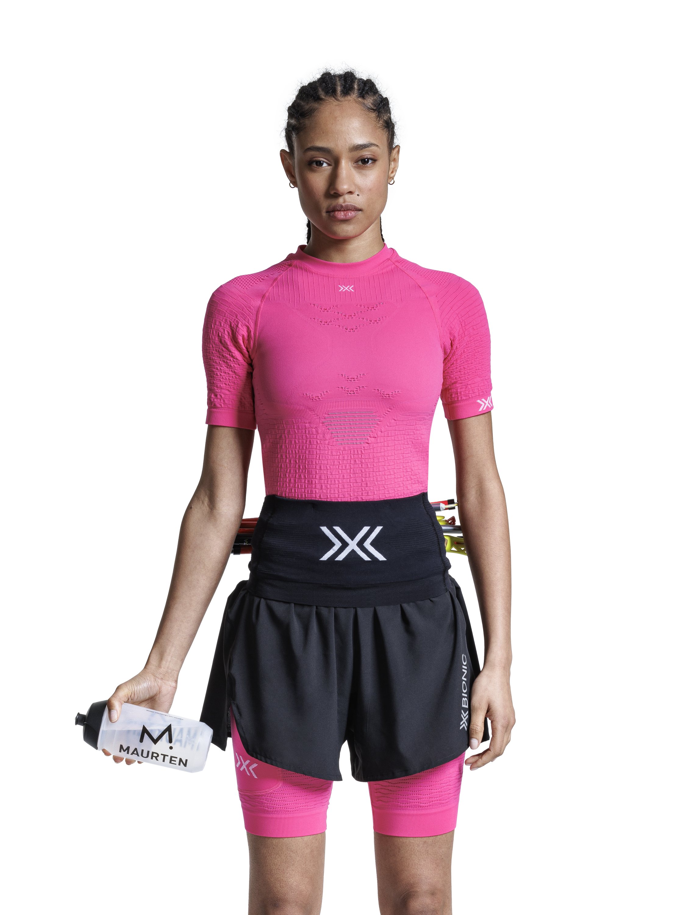 x-bionic-running-belt-laufg-rtel-schwarz-gr-m-mit-flaschen image 7