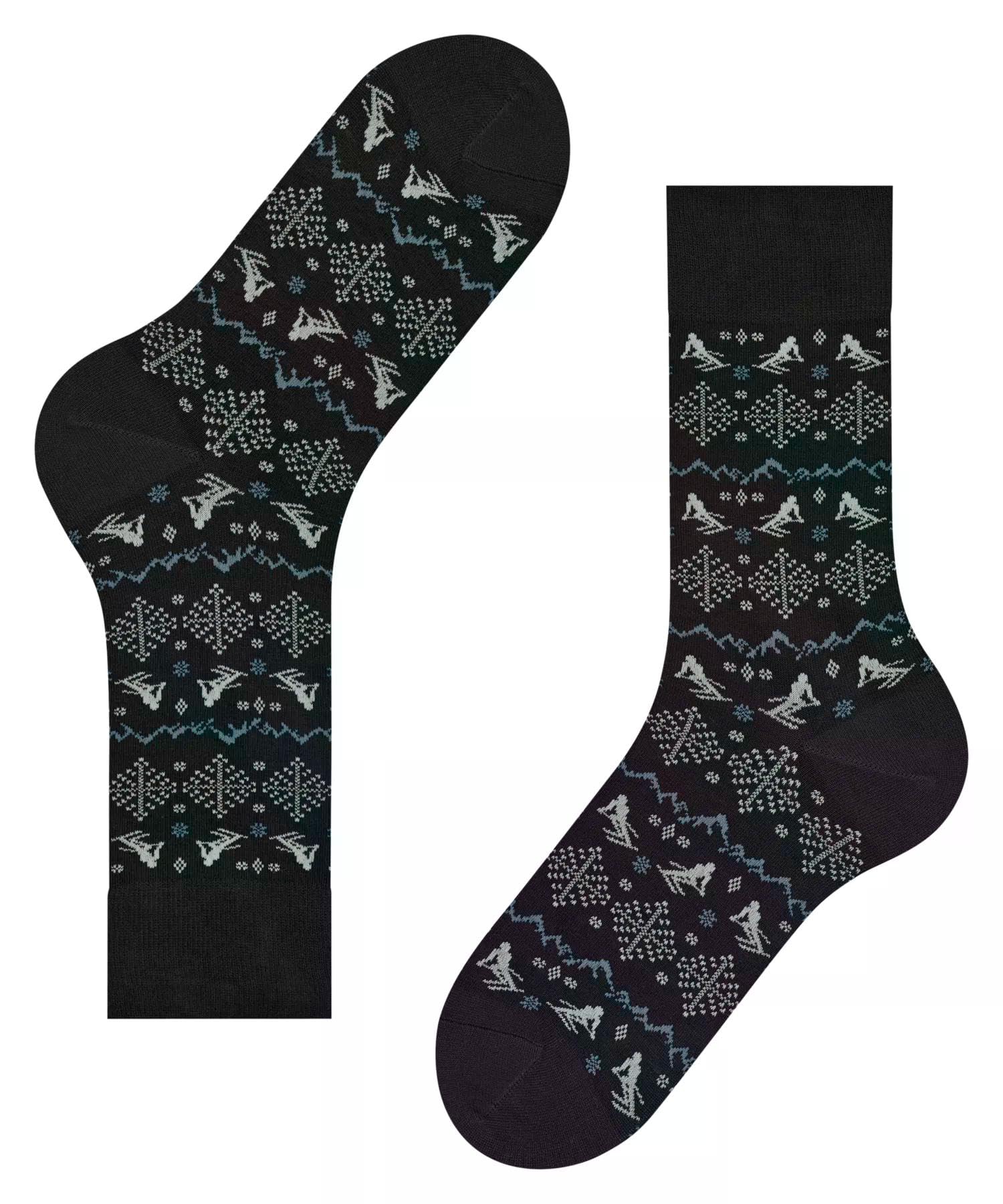 falke-sk2-ski-slope-socken-schwarz-43-46-baumwolle-skimotiv image 5