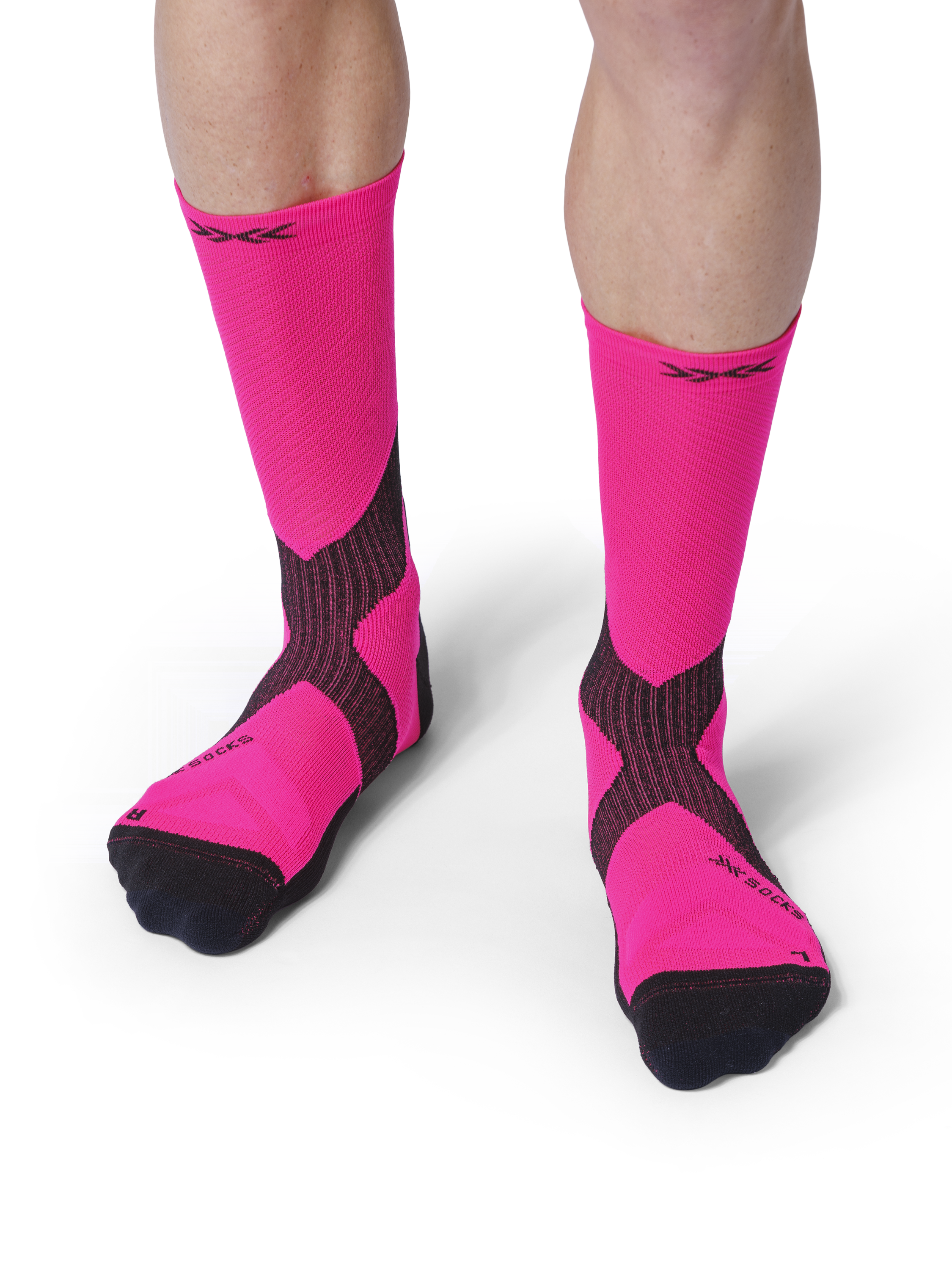 x-socks-bike-expert-crew-radsocken-black-charcoal-merino image 6