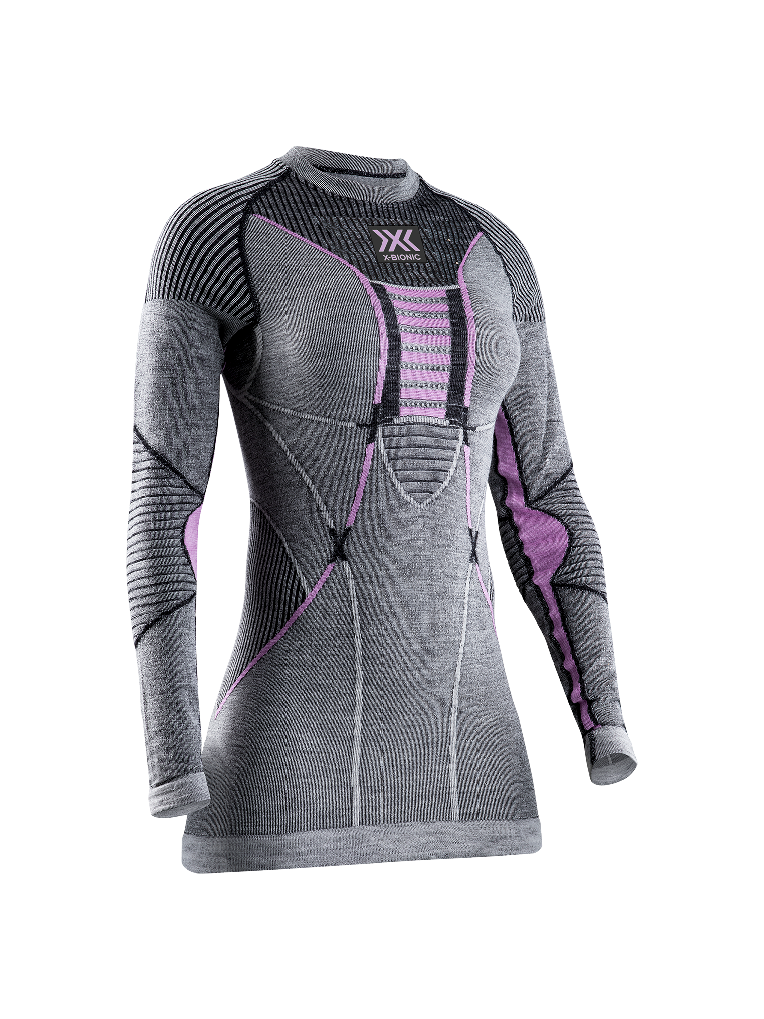 x-socks-merino-shirt-lg-sl-wmn-shirt-damen-schwarz-s image 2