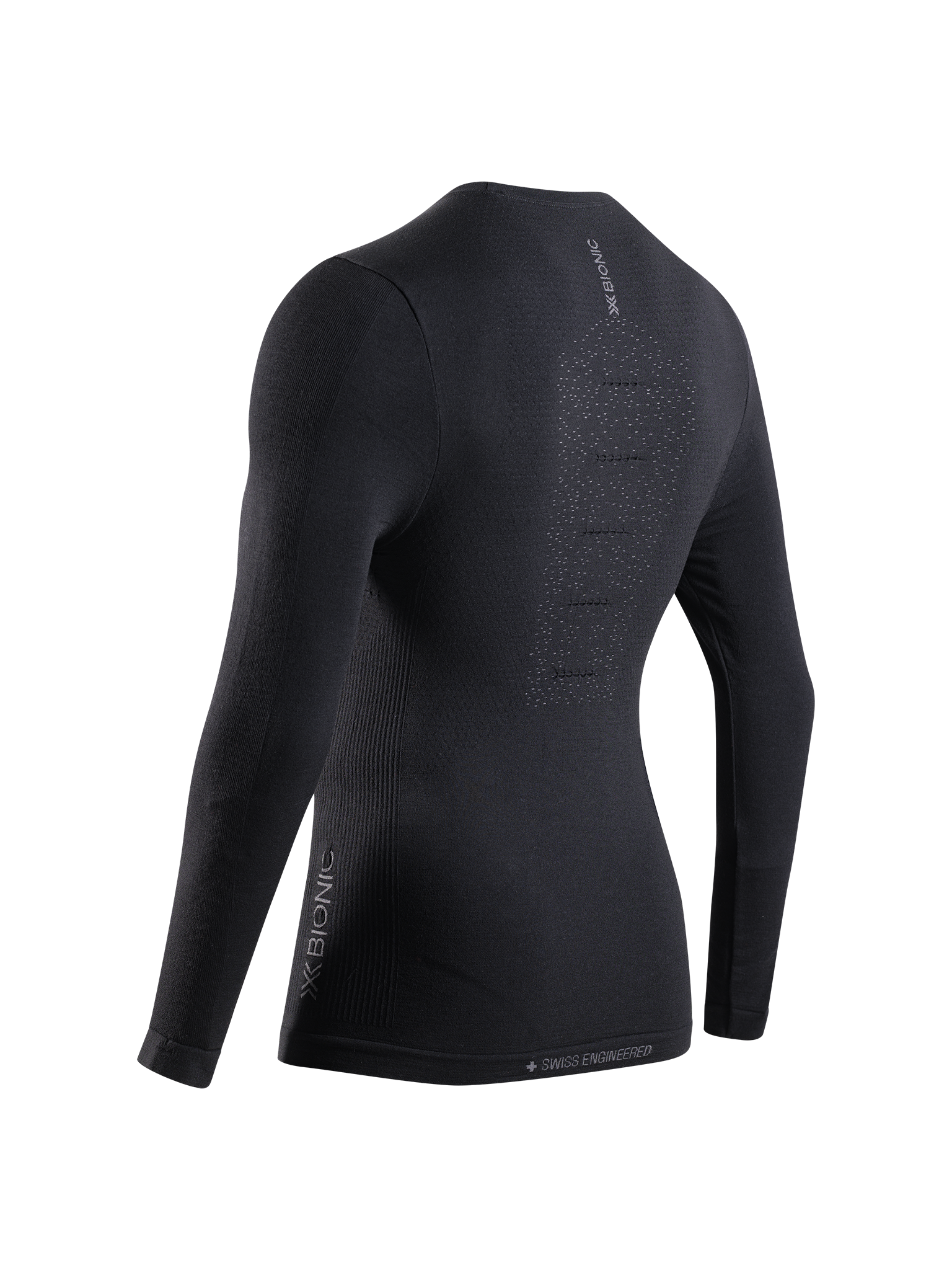 x-bionic-mightywool-shirt-ls-men-merino-shirt-schwarz image 2