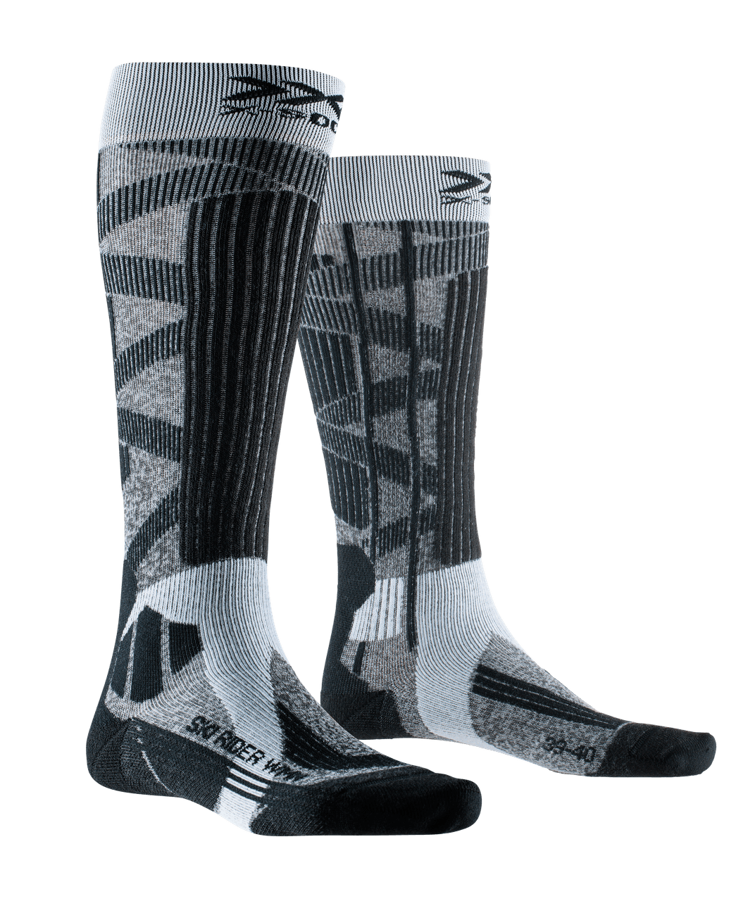 x-socks-ski-rider-4-0-wmn-skisocken-grey-damen image 3