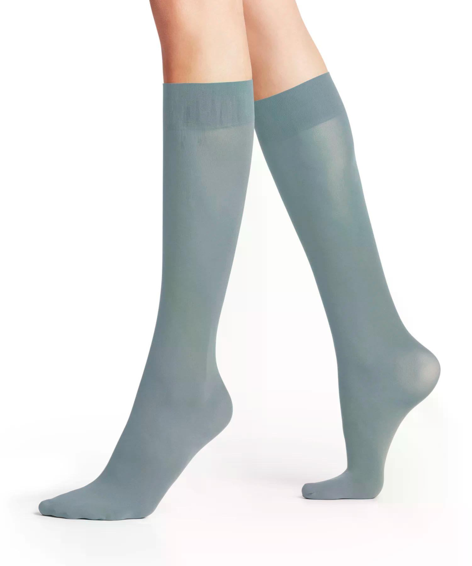 falke-pure-matt-50-den-kniestr-mpfe-grau-silver-matt-blickdicht image 8