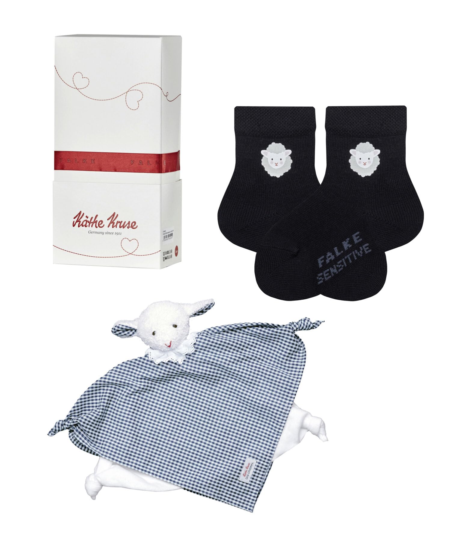 falke-erstling-cuddle-sheep-babysocken-geschenkset-baumwolle image 1