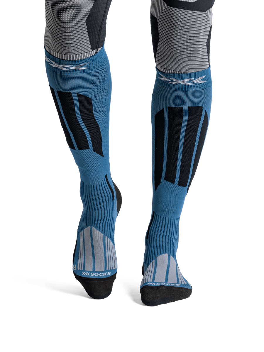 x-socks-ski-touring-expert-otc-skisocken-marine-orange-42-44 image 7