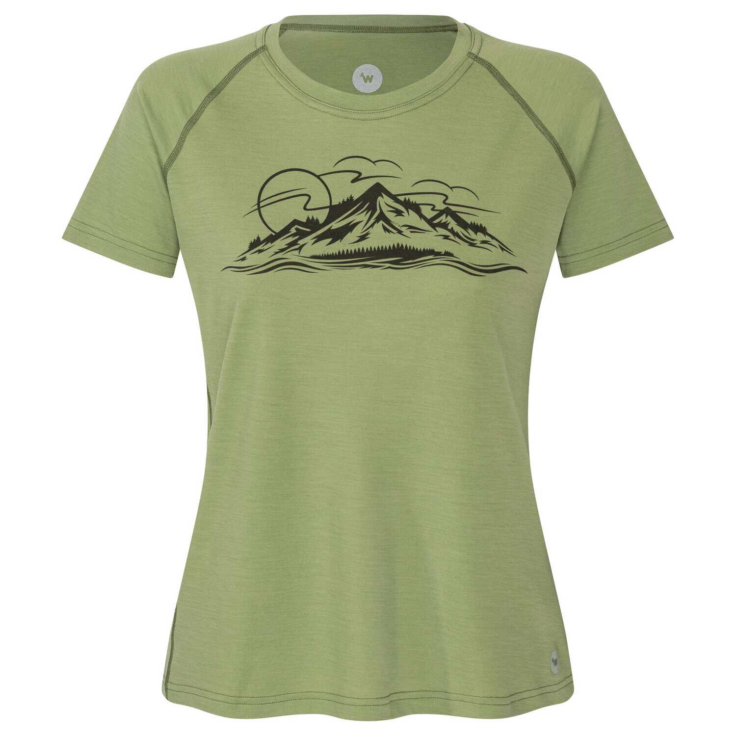 wundersocks-merino-clothing-galina-t-shirt-damen-kurzarm-print image 1